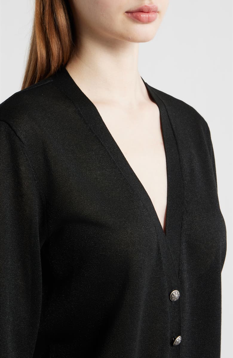 KOBI HALPERIN Jenna Cardigan, Alternate, color, Black