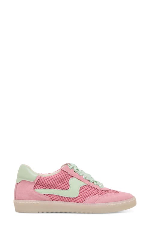 Dolce Vita Notice Mesh Sneaker In Rose Multi