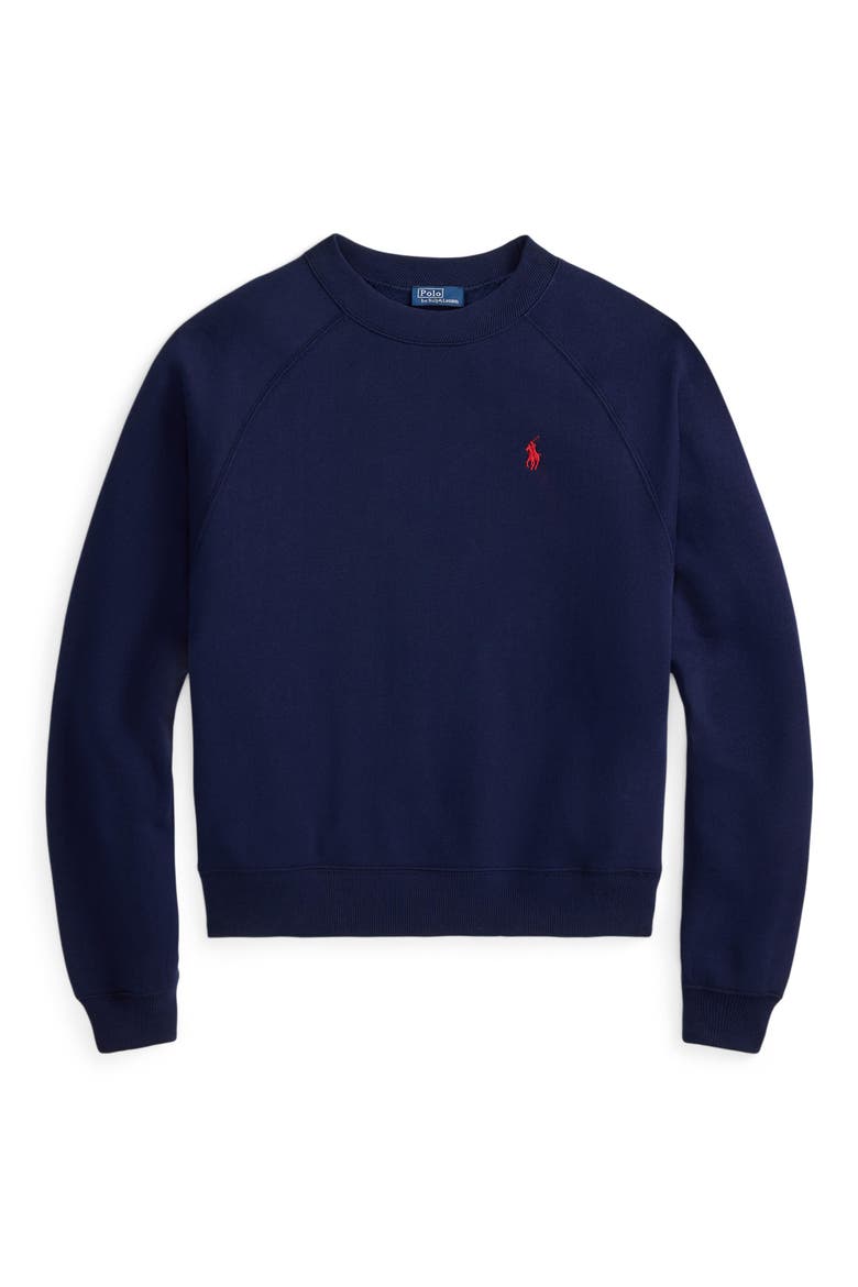 Arctic Fleece Sweatshirt, Alternate, color, CRUISE NAVY