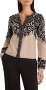 NIC+ZOE Placed Lace Print Cardigan