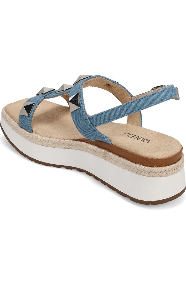 VANELi Edrys Slingback Platform Sandal, Alternate, color, Denim