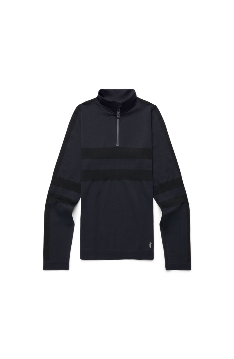 Cotopaxi Debajo Seamless Baselayer Quarter-Zip - Women's, Main, color, Cotopaxi Black
