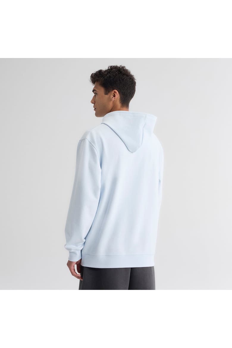 Men's Fanatics Light Blue Los Angeles Dodgers Clutch Tri-Blend Hoodie, Alternate, color, Light Blue