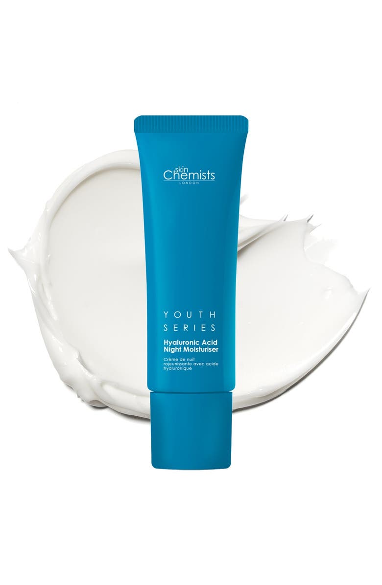 SKINCHEMISTS Youth Series 1% Hyaluronic Acid Night Moisturiser 50ml x 3 Trio Set, Alternate, color, White