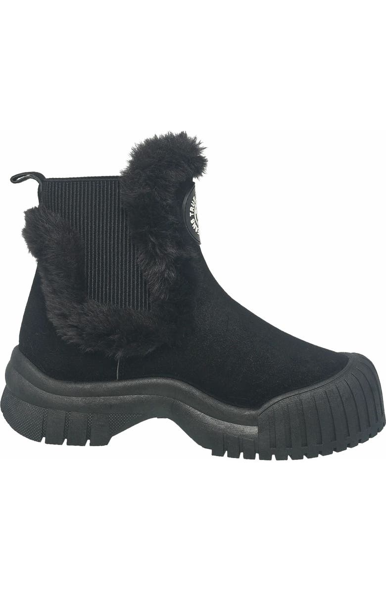 True Religion Austin Fur Trim Boot, Alternate, color,