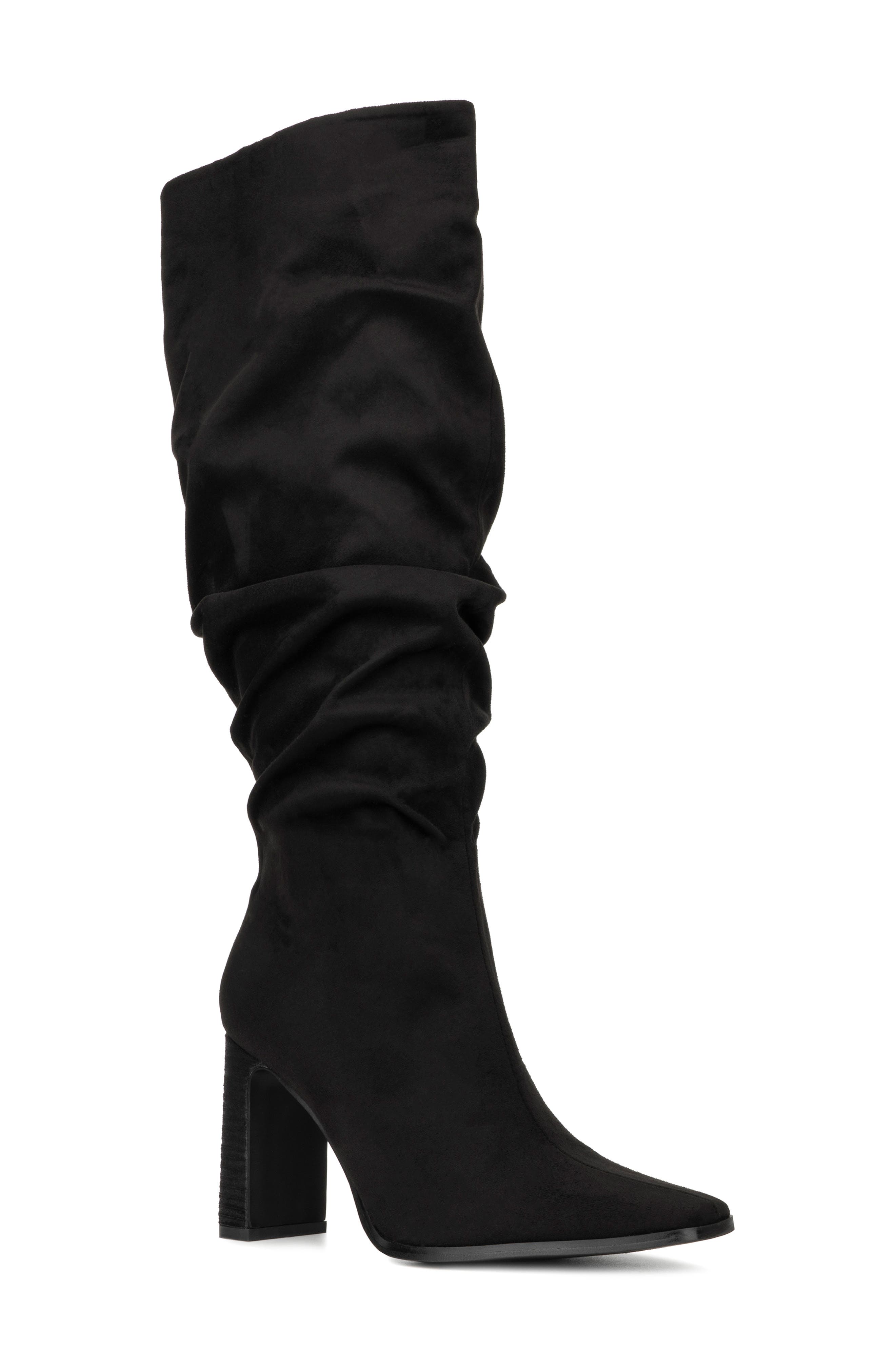 NEW YORK AND COMPANY Damaris Faux Suede Tall Boot