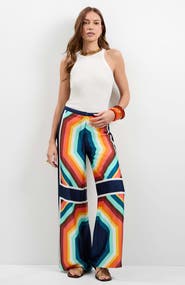 Trina Turk Lanay Siena Wide-Leg Pants