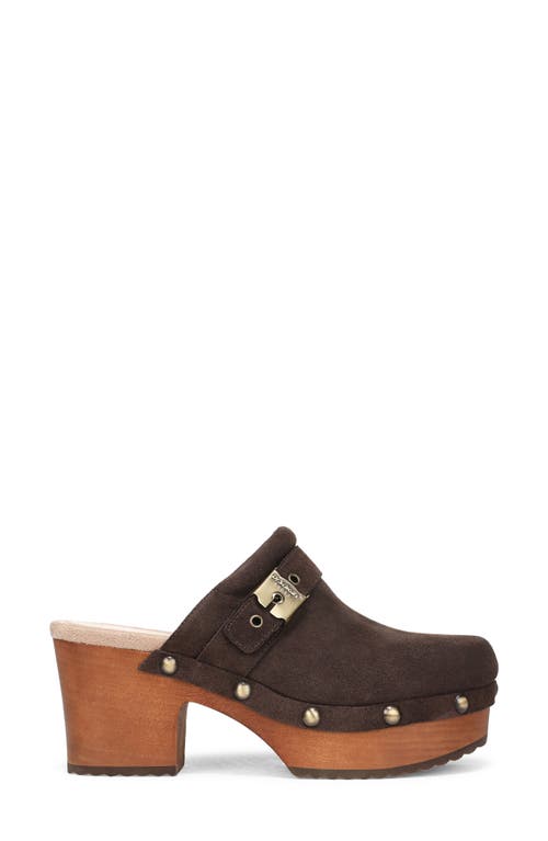 Dr. Scholl's Original Collection Joy Platform Clog In Brown