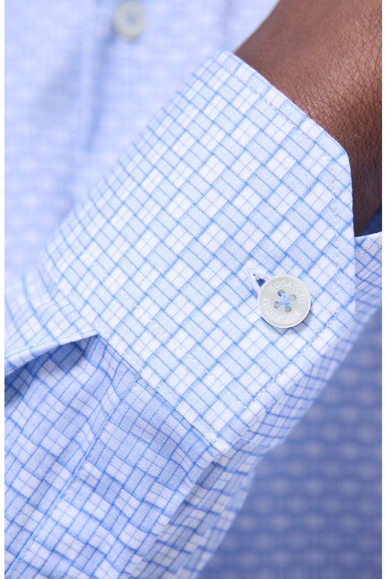 Jules OoohCotton® Grid Check Button-Up Shirt, Alternate, color, AIR BLUE