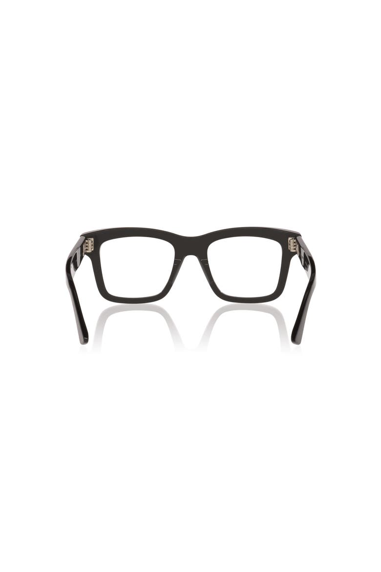 51mm Rectangle optical glasses, Alternate, color, Black