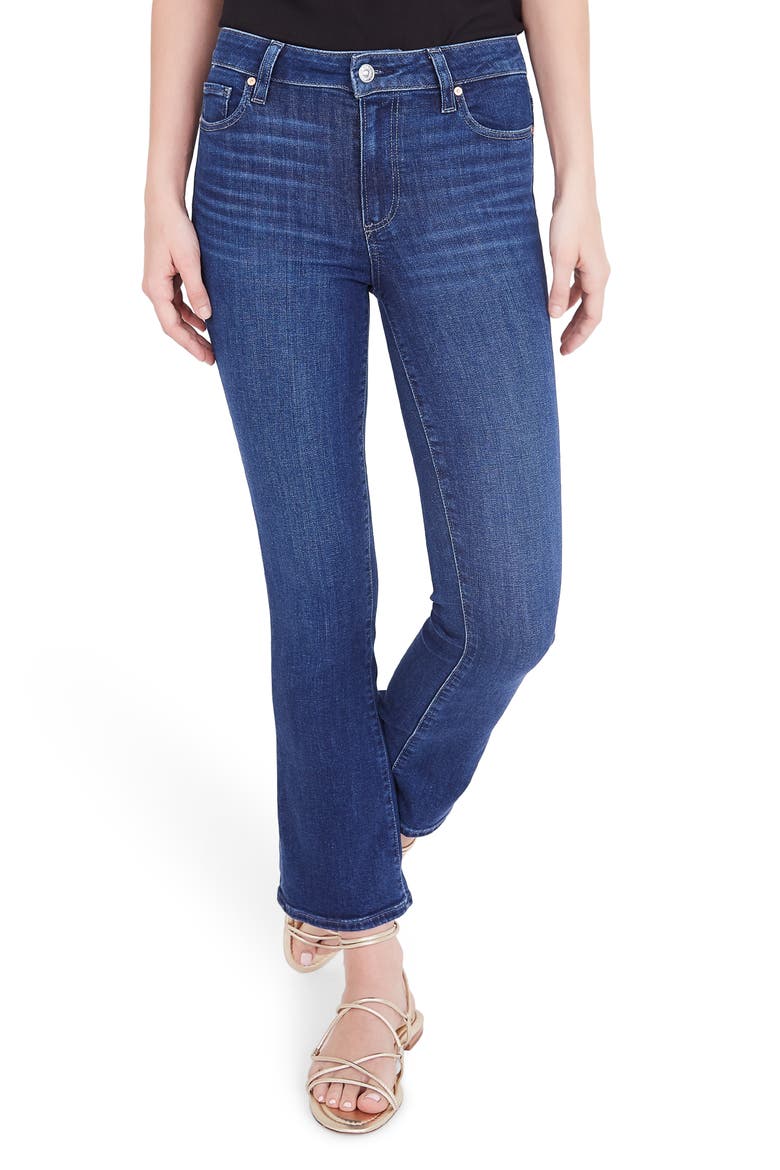 Colette Crop Flare Jeans, Main, color, MAI TAI