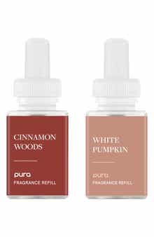 PURA Cinnamon Woods & White Pumpkin Smart Diffuser Set