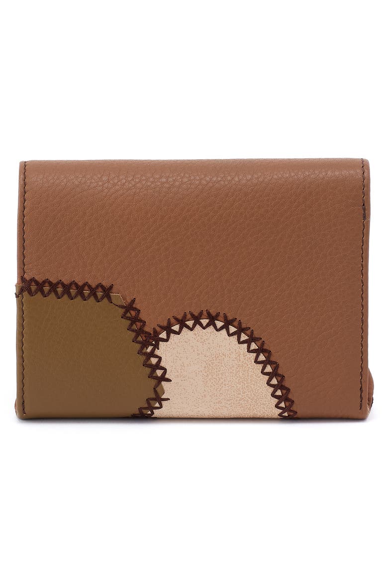Compact Robin Leather Frame Wallet, Alternate, color, TIMBER BROWN