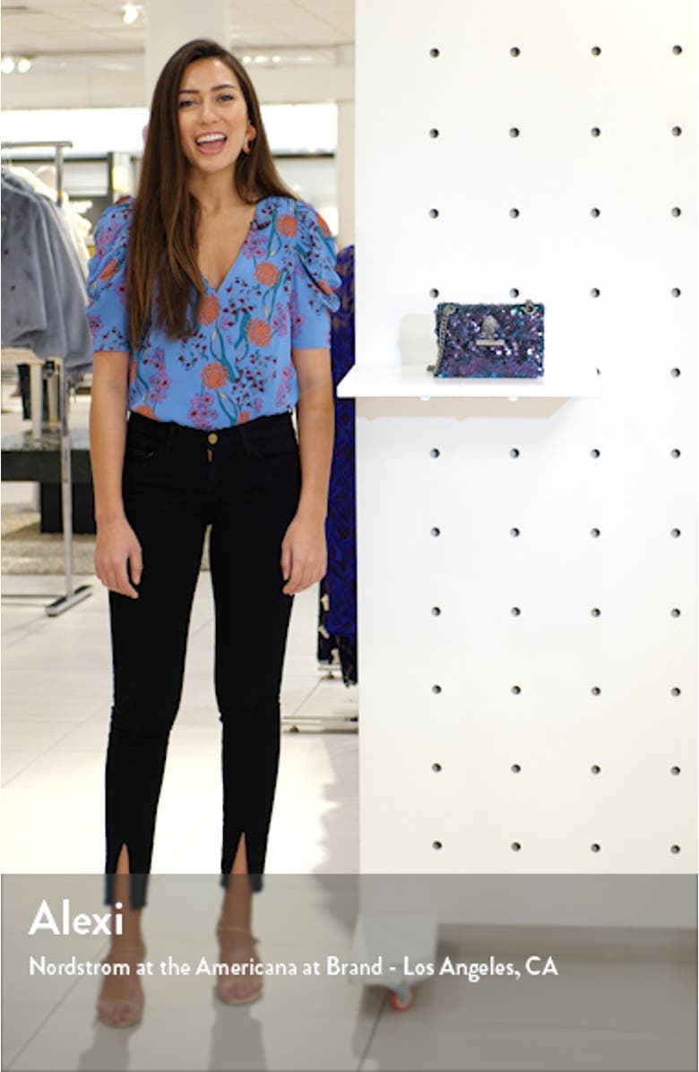 Mini Kensington Sequin Crossbody Bag, sales video thumbnail