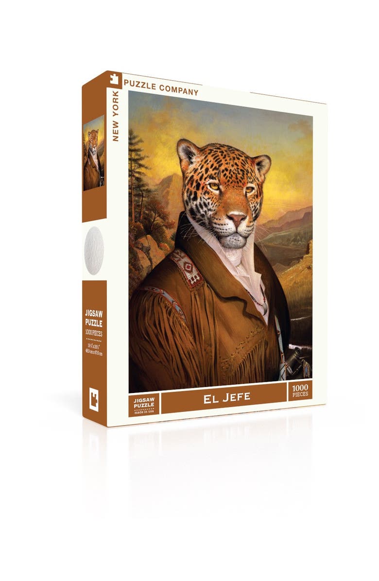 NEW YORK PUZZLE COMPANY El Jefe 1000 Piece Puzzle, Alternate, color, NO COLOR