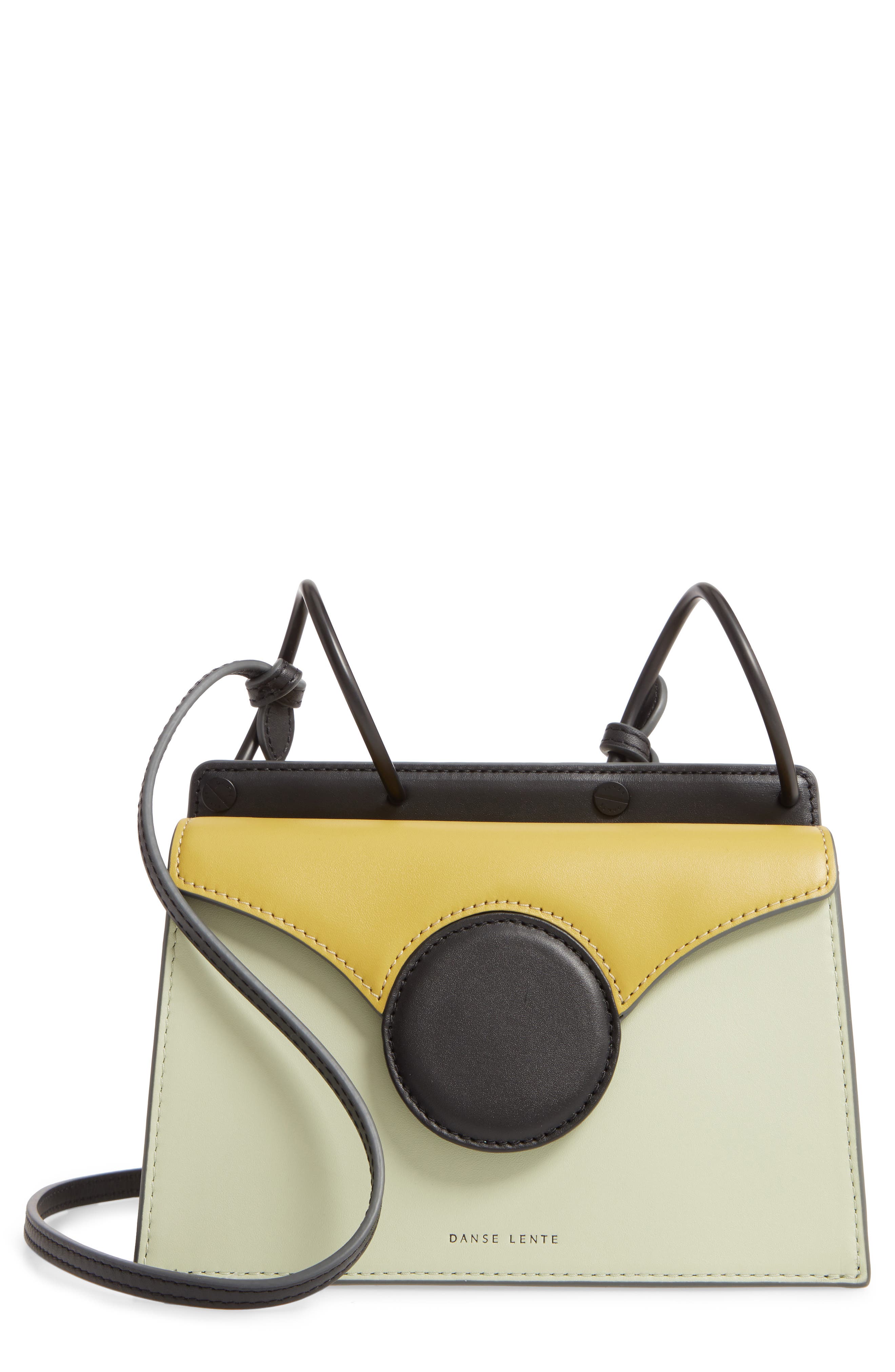 Mini Phoebe Leather Bag, Main, color, MINT/ OLIVE