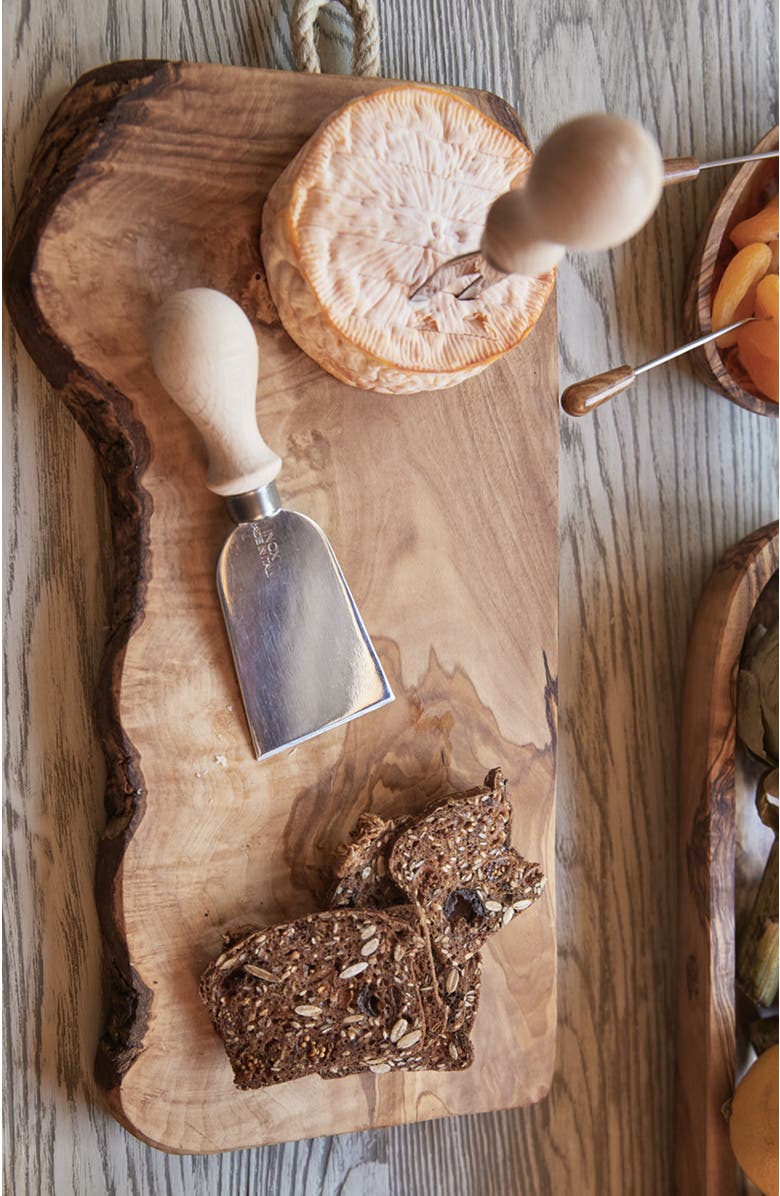 Verve Culture Italian Cheese Knives - Set of 3, Alternate, color, Brown