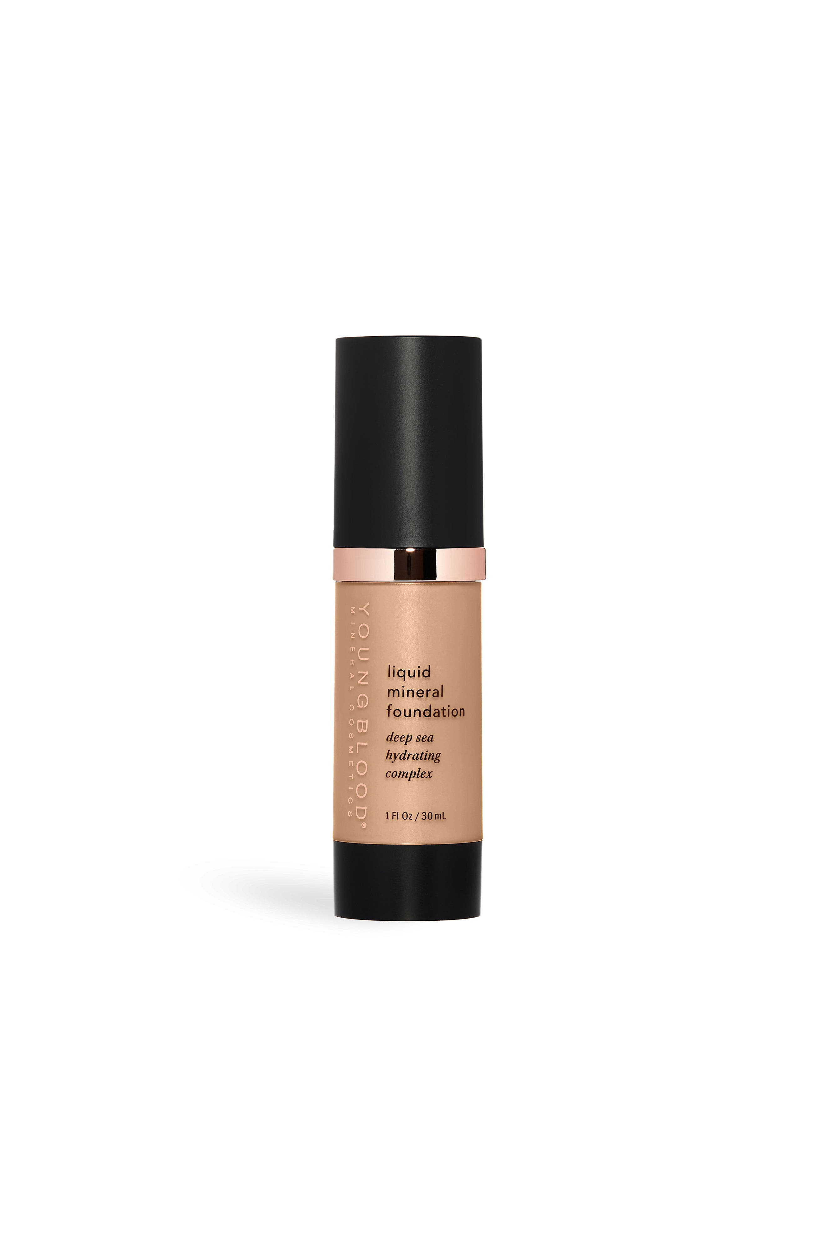 Youngblood Mineral Cosmetics Liquid Mineral Foundation in Capri 