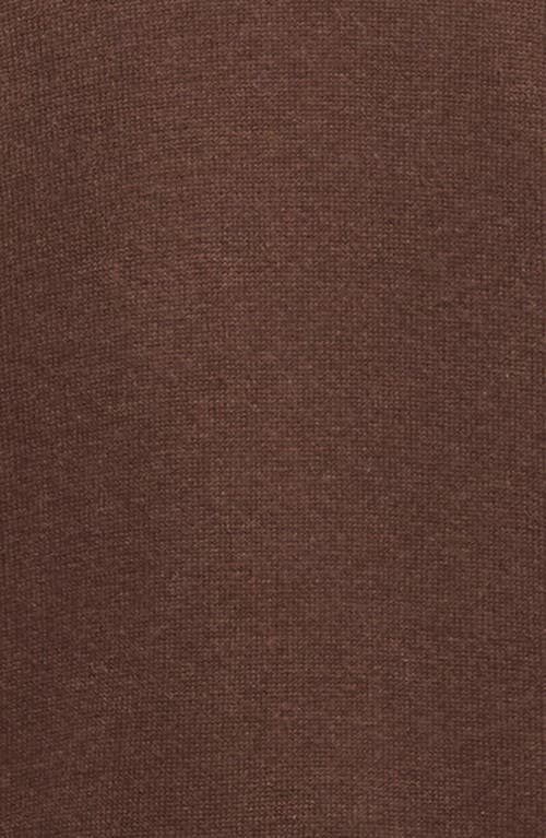 Barbour Solid Cotton Crewneck Sweater In Brown