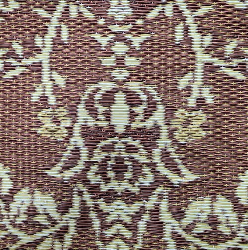 Mad Mats Garland Teal & Brown Outdoor Mat