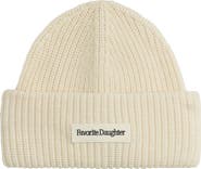 Favorite Daughter Logo Patch Beanie