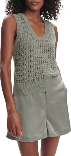 Varley Ferns Open Stitch Sweater Tank | Nordstrom