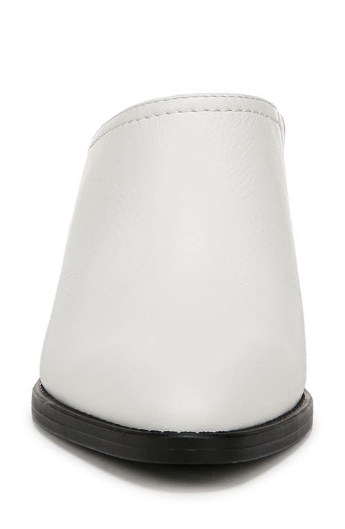 Naturalizer Fairmont Pointed Toe Mule In White