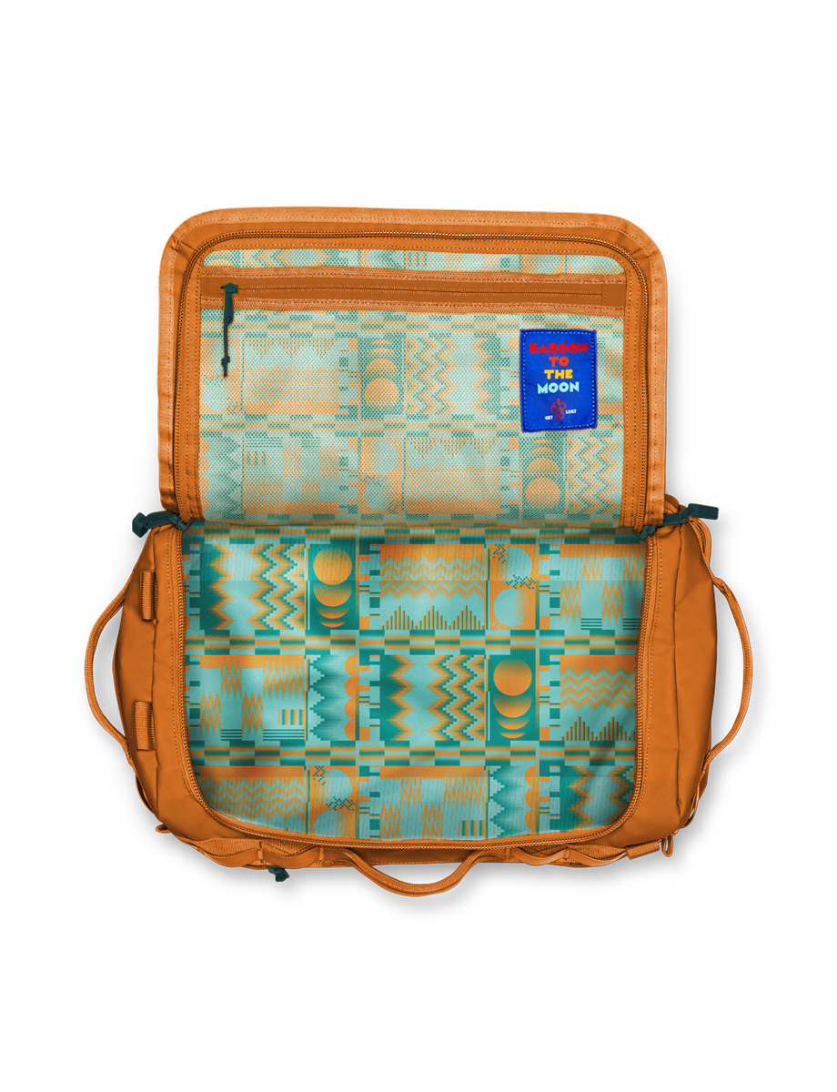 Baboon to the Moon Go-Bag Duffle Small 40L, Alternate, color, Caramel