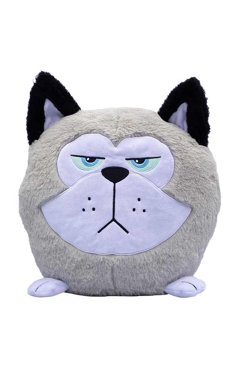 Hangry Petz Cooper Husky 12 Inch Animal Plush, Main, color, Multicolored