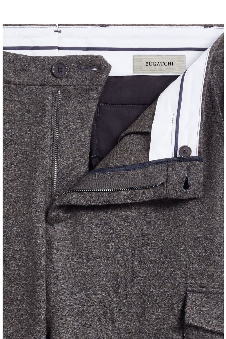 Wool Blend Cargo Pants, Alternate, color, ZINC