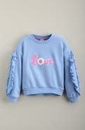 Tucker + Tate Kids' Ruffled Graphic Sweatshirt