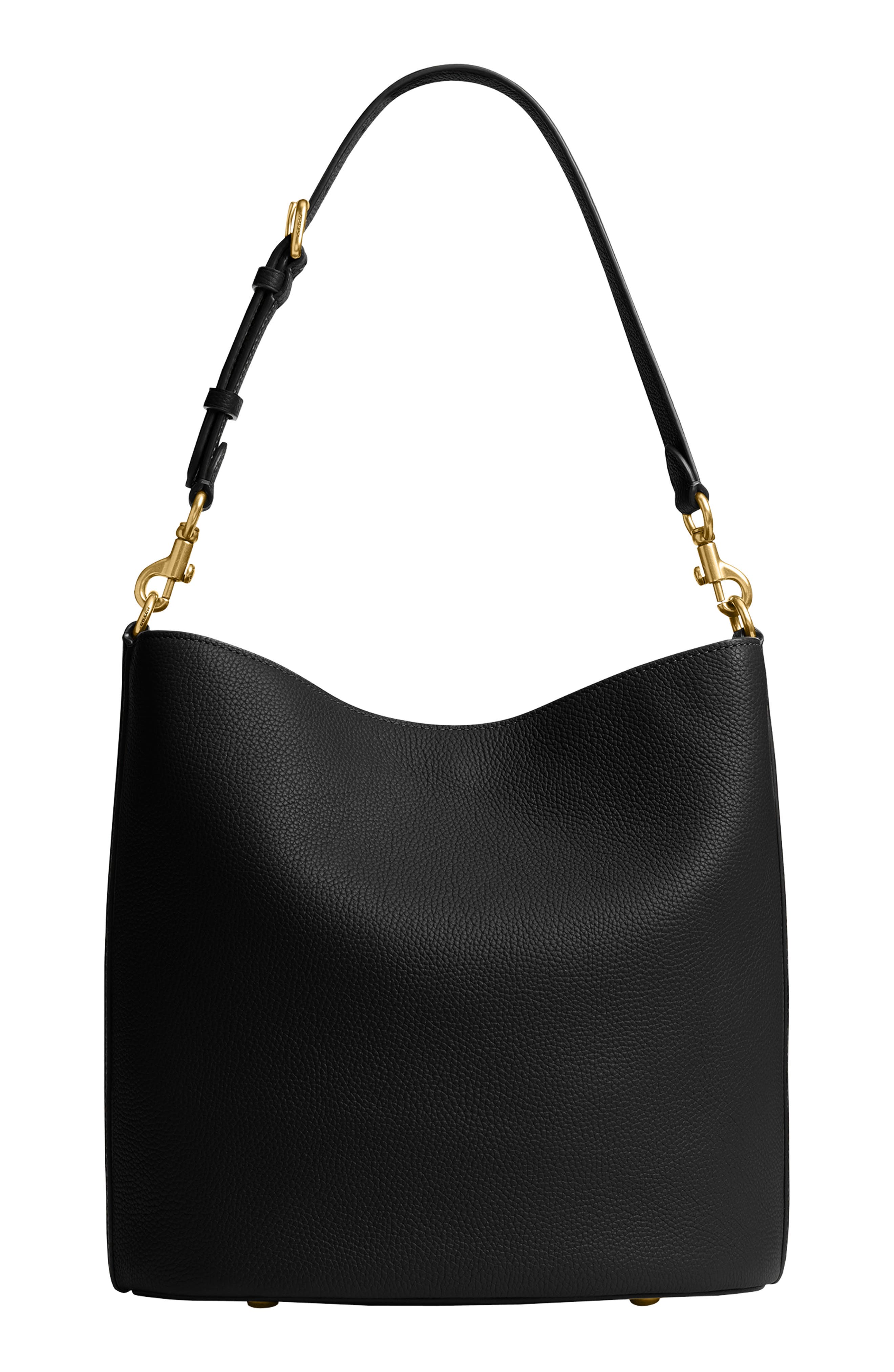 COACH Willow Polished Pebble Leather Shoulder Bag, Alternate, color, 