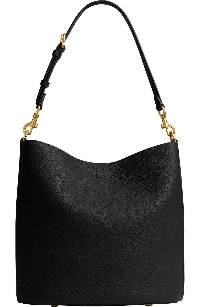 COACH Willow Polished Pebble Leather Shoulder Bag, Alternate, color,