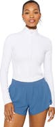Fabletics Women's Perfect Storm Cropped Train Jacket