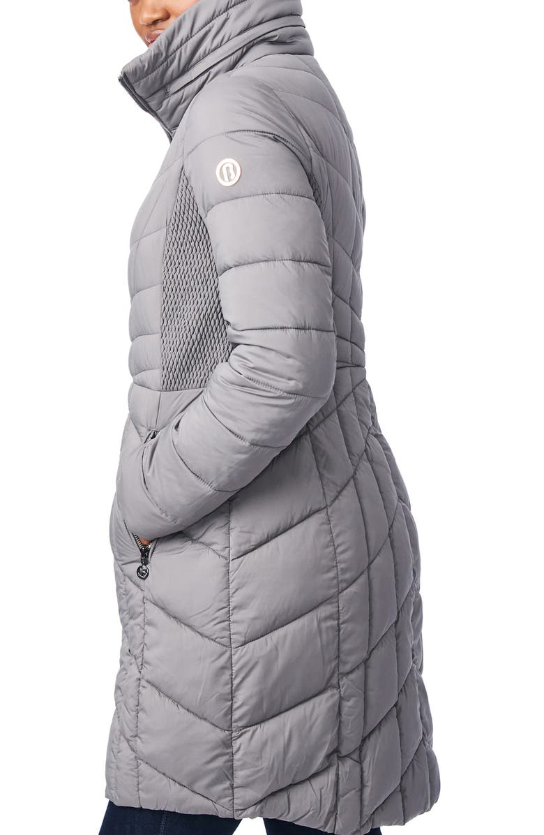 Bernardo Water Resistant Packable EcoPlume<sup>™</sup> Puffer Coat, Alternate, color, 