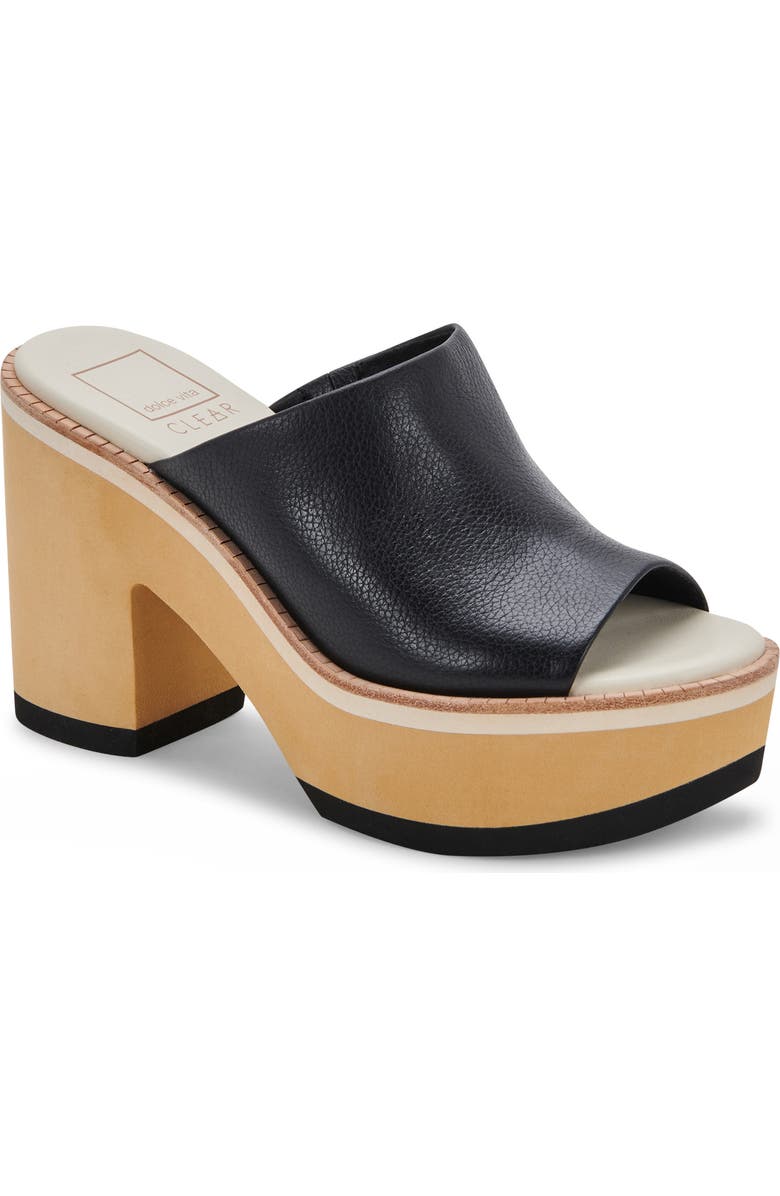 CLEAR BY DOLCE VITA Dolce Vita Emery Platform Slide Sandal, Main, color,