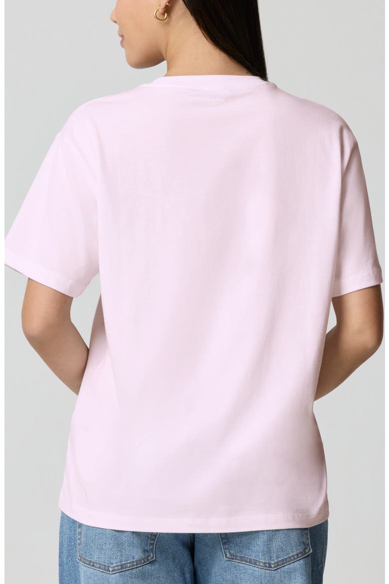 Boyfriend Graphic T-Shirt, Alternate, color, PINK STRAWBERRY FIELD
