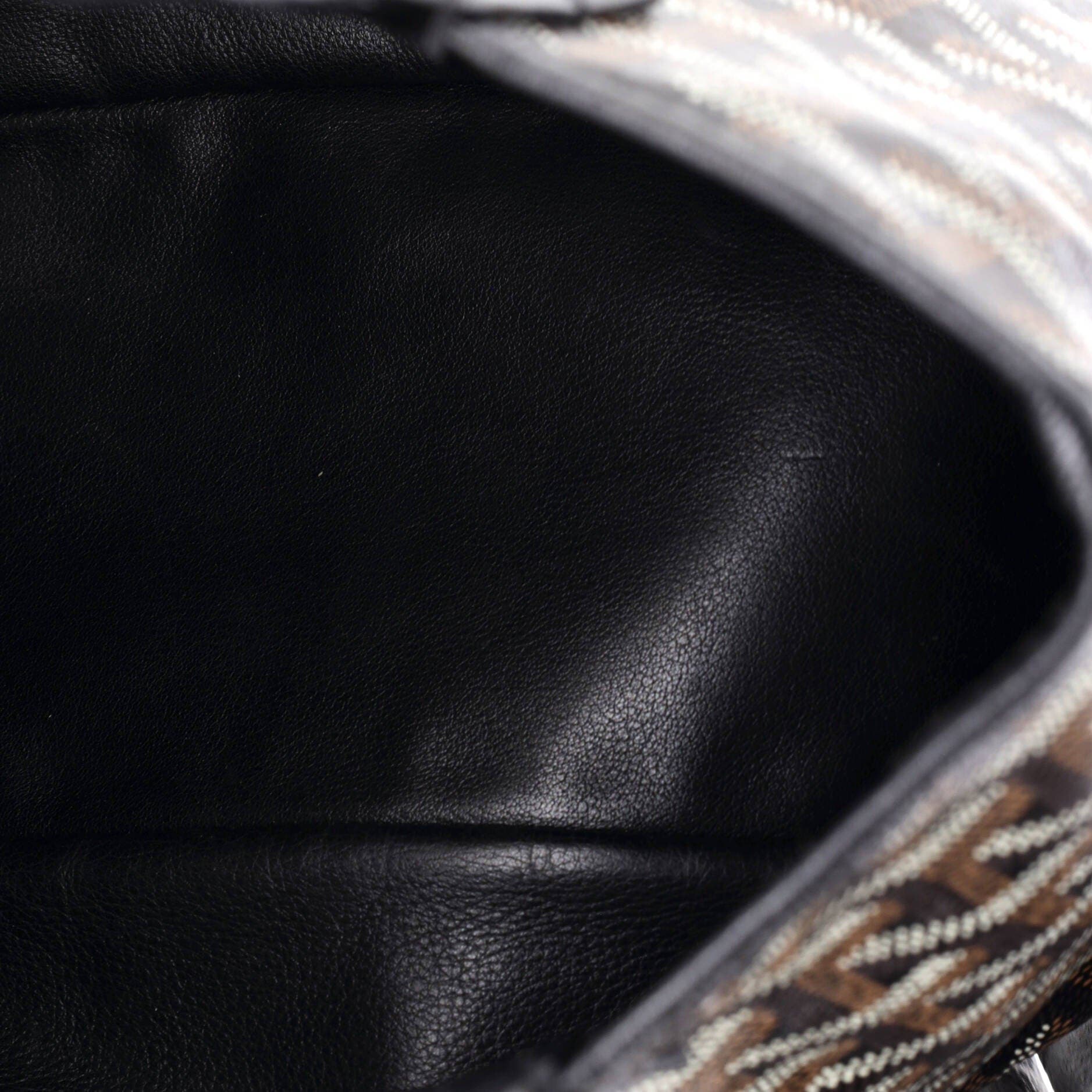 Pre-Owned Goyard Anjou Reversible Tote Coated Canvas Mini, Alternate, color, Black