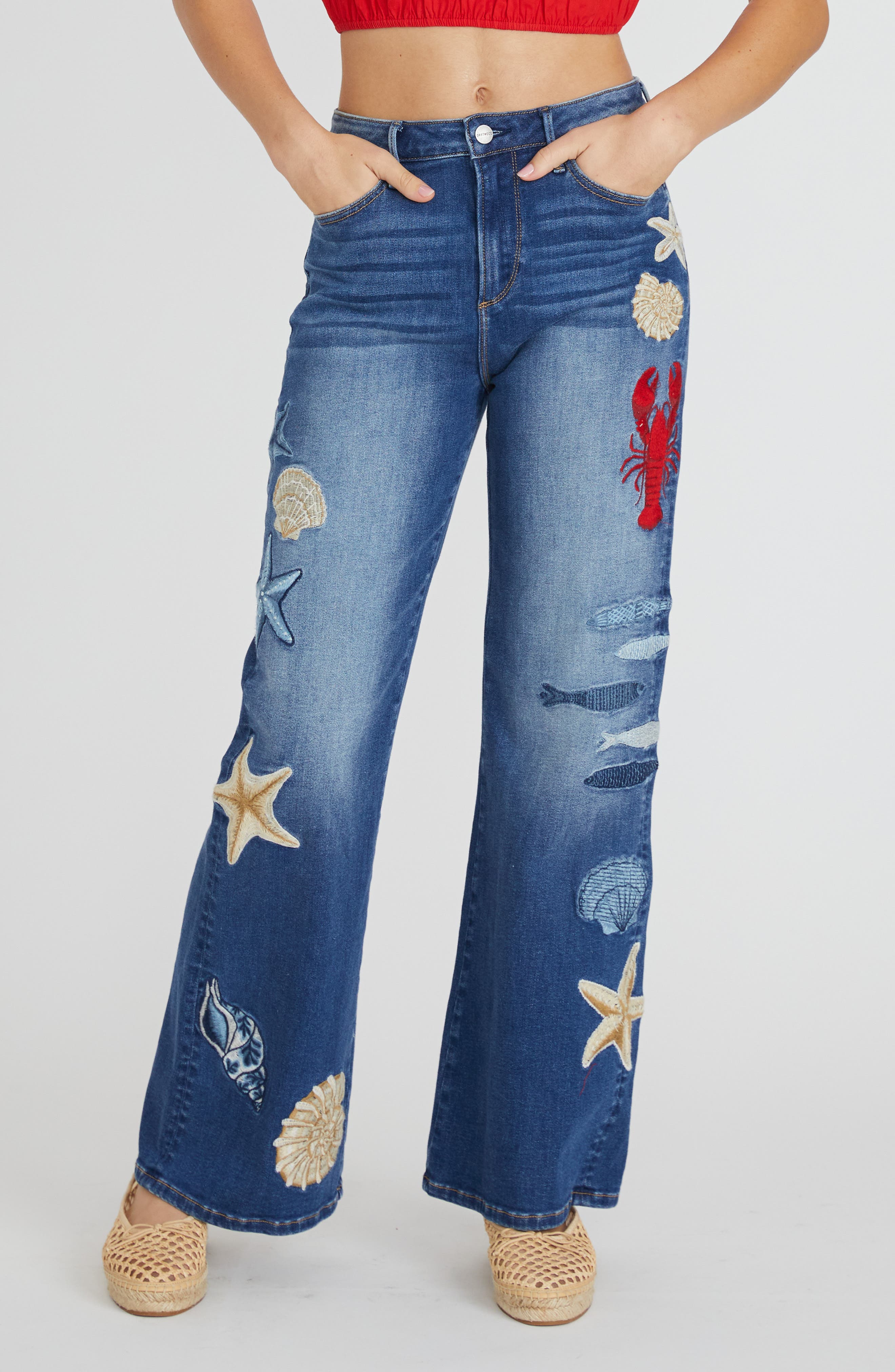 Driftwood Charlee Wide Leg Jeans