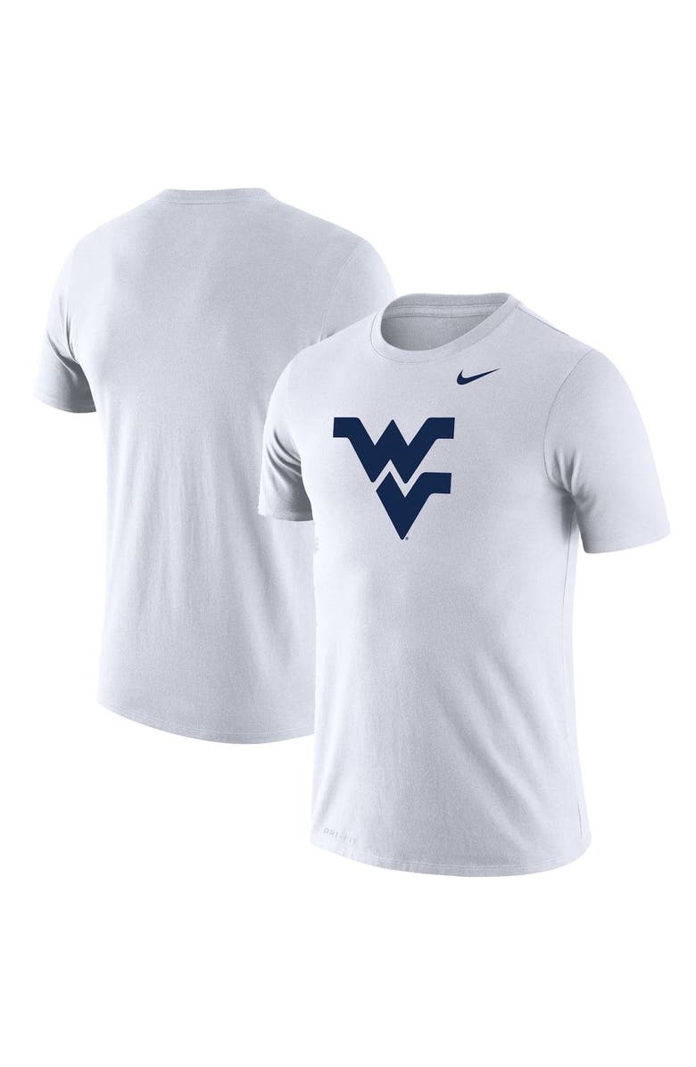 Nike Men's Nike White West Virginia Mountaineers School Logo Legend Performance T-Shirt, Main, color,