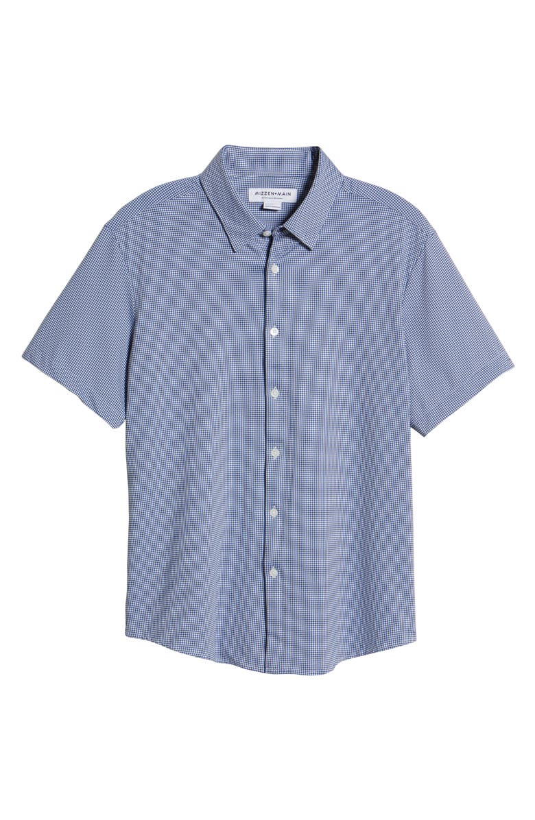 Mizzen+Main Beckett Trim Fit Gingham Shirt, Alternate, color,