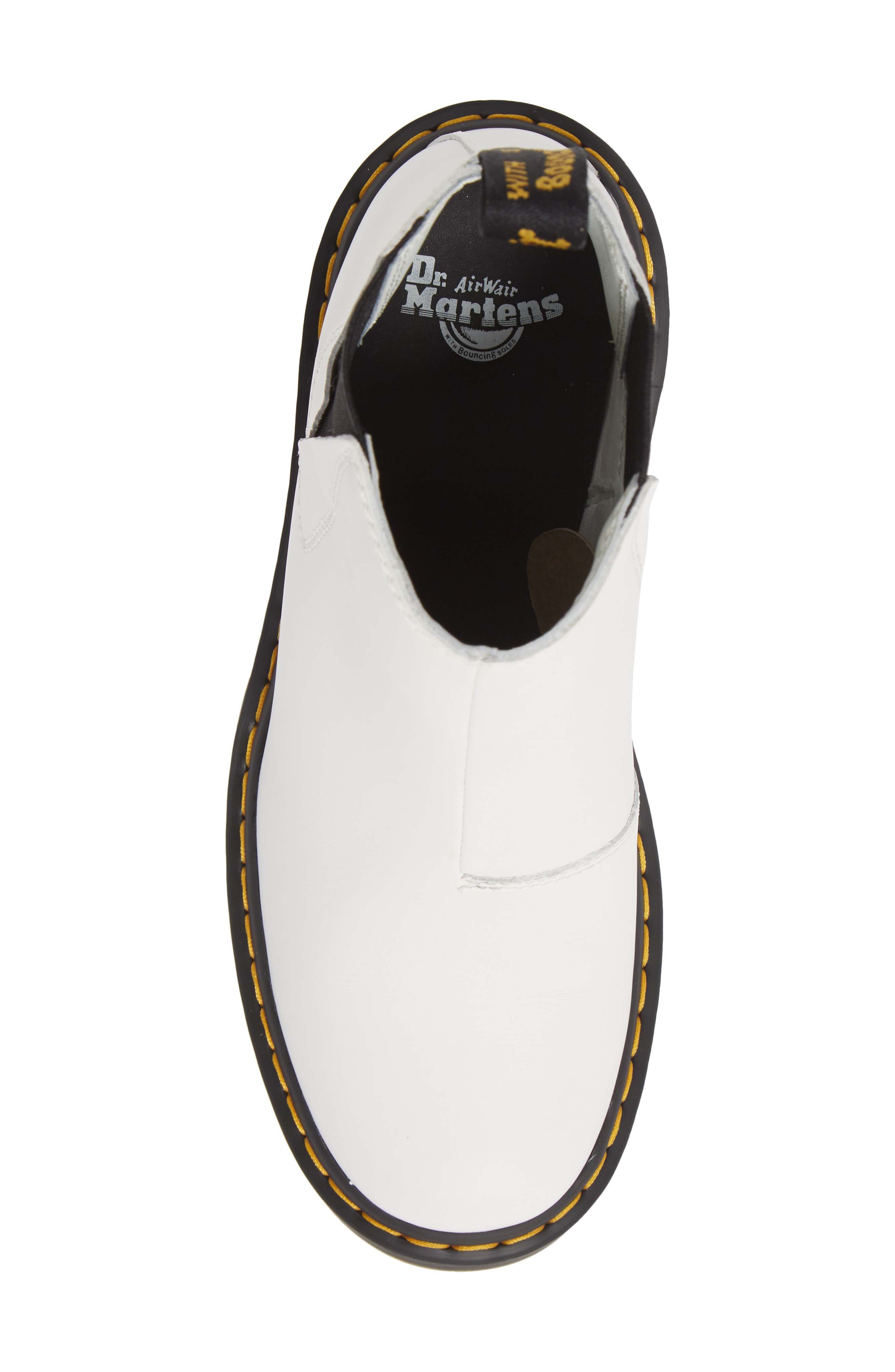 Spence Sendel Chelsea Boot, Alternate, color, WHITE LEATHER