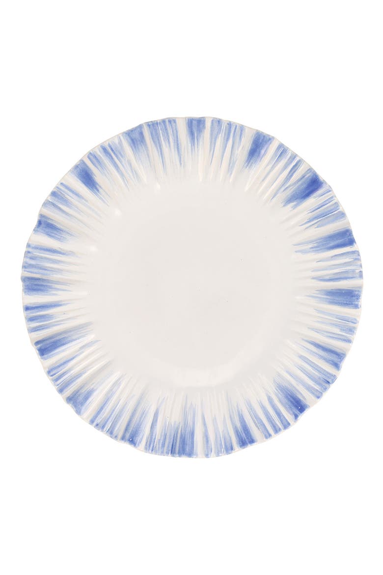 Bari Small Round Platter, Main, color, BLUE