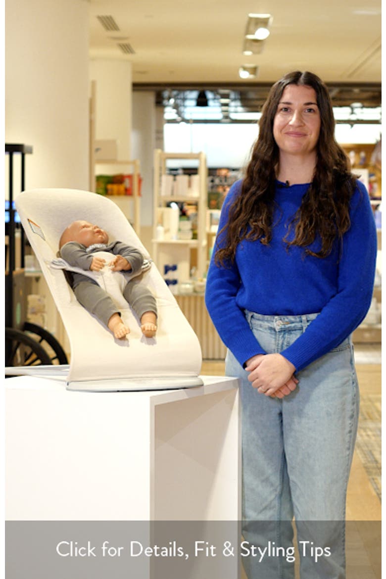 Bouncer Bliss Convertible Jersey Baby Bouncer video