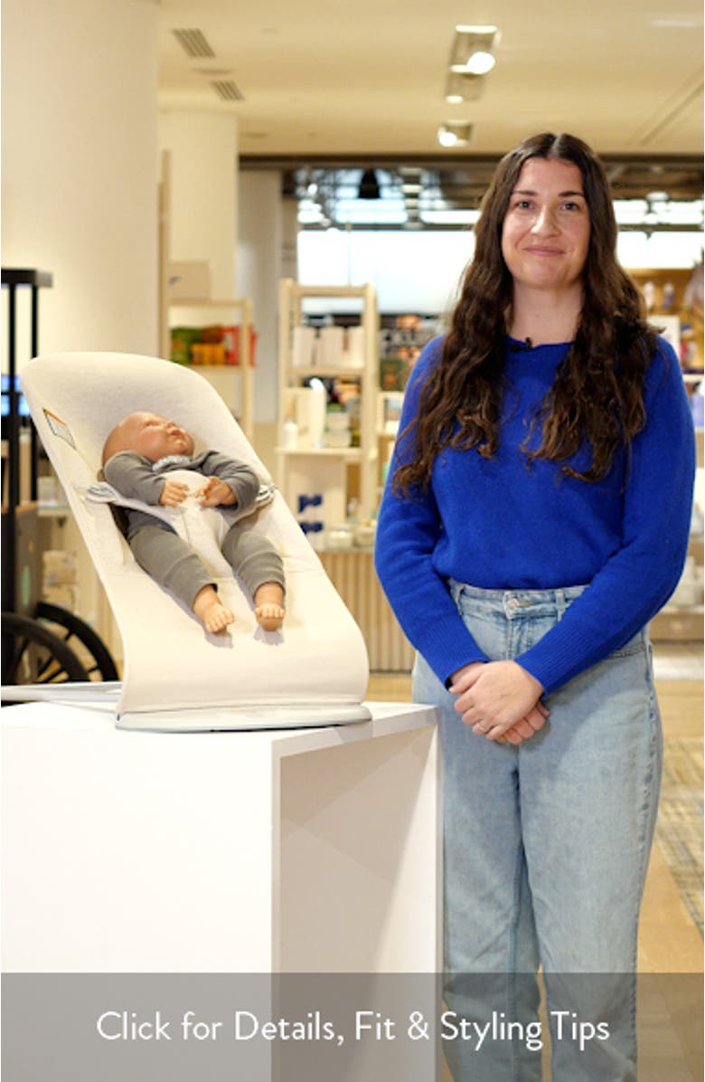 Bouncer Bliss Convertible Jersey Baby Bouncer, sales video thumbnail