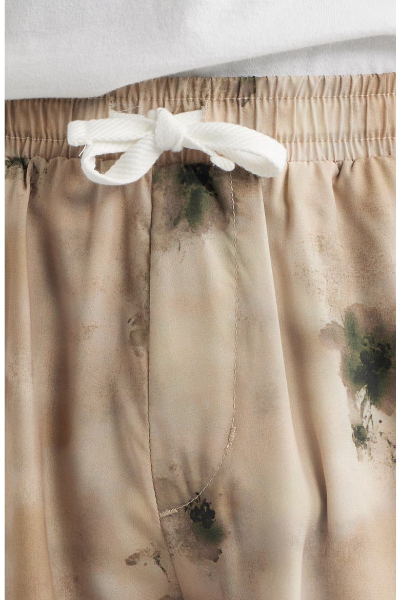 Shadow Drawstring Shorts, Alternate, color, TAN