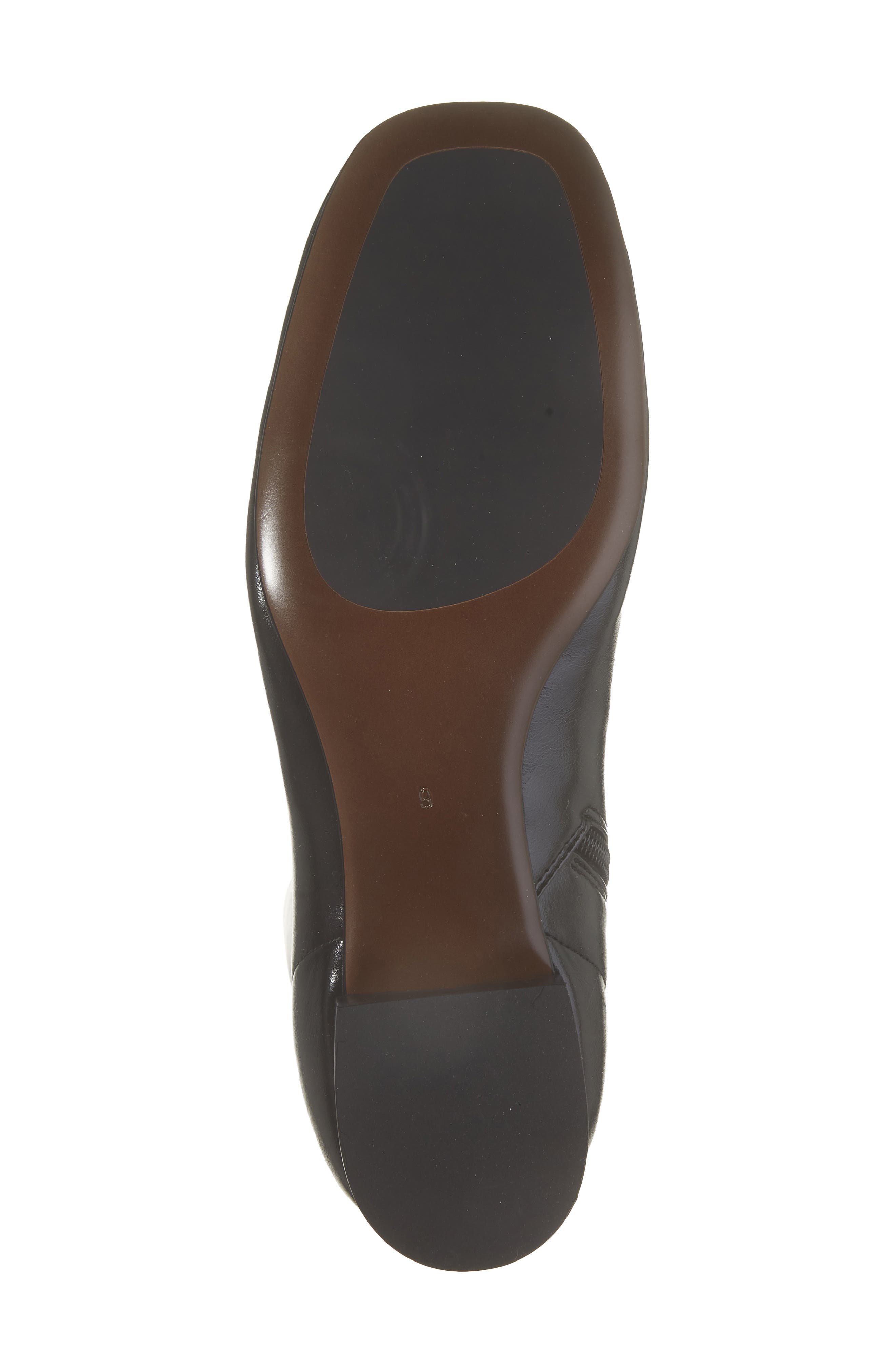 Oliver Faux Leather Bootie, Alternate, color, BLACK