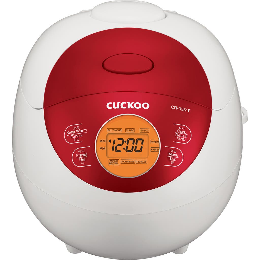 Cuckoo Micom 3-cup Rice Cooker In White