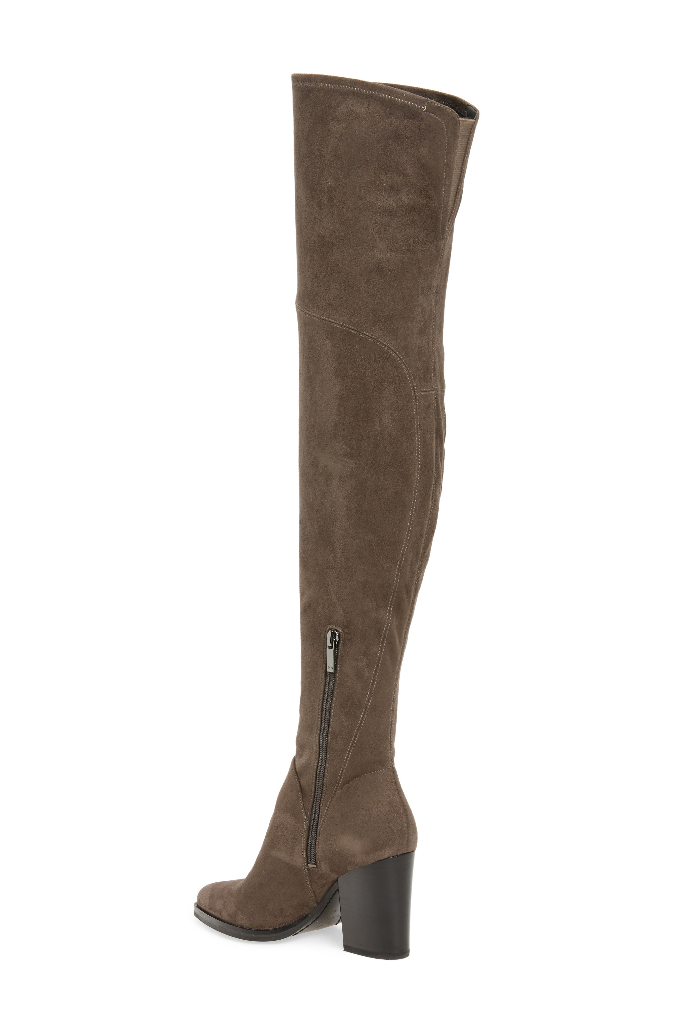 Arrine Over the Knee Boot, Alternate, color, CHARCOAL FABRIC