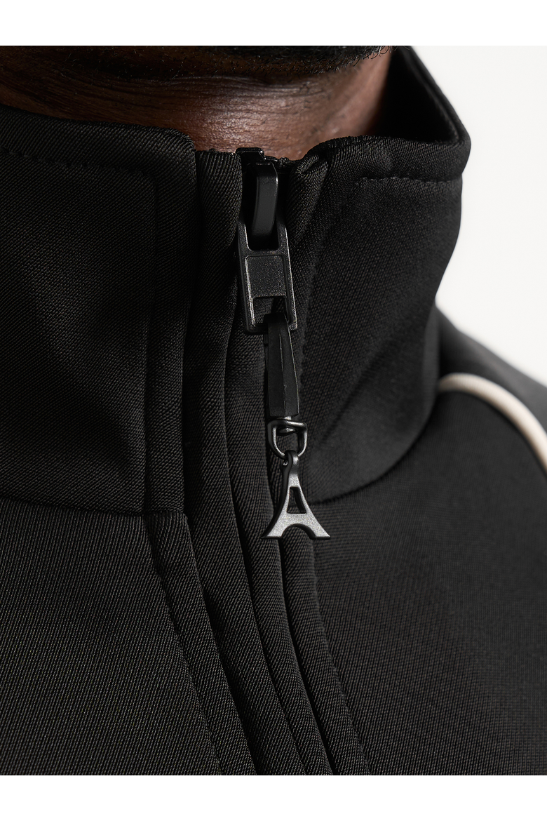 Signature Piped Track Jacket, Alternate, color, Black